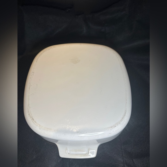 2 Quart Vintage Corning Ware Blue Cornflower Patterned Casserole Dish w / No Lid - Picture 3 of 4